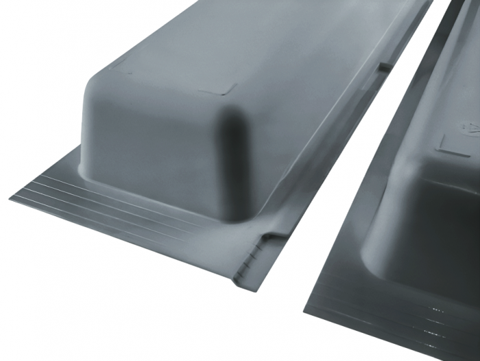 Suport modular organizare tacamuri, cu un compartiment, antracit, 157x480 mm [4]