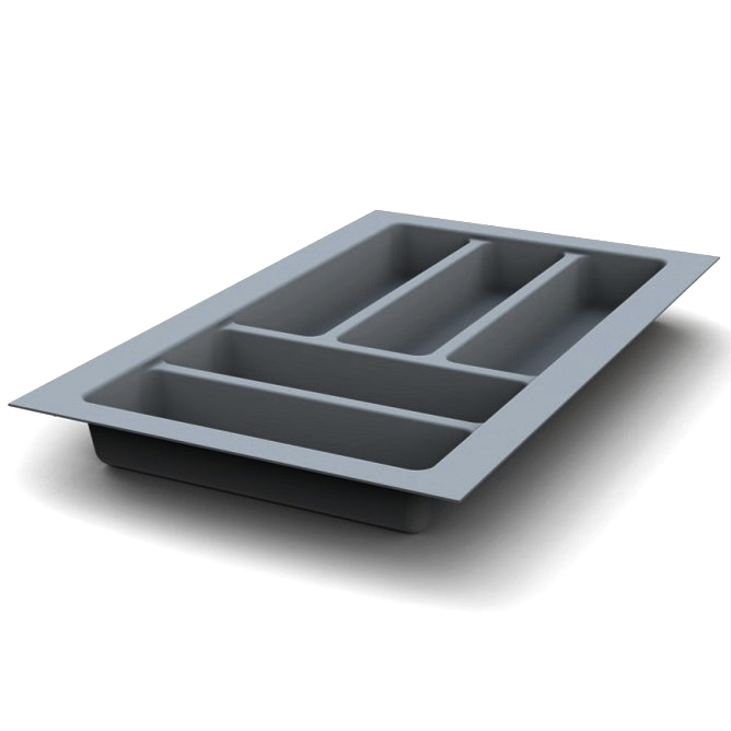 Suport modular organizare tacamuri, modul central, antracit, 292x480 mm [2]