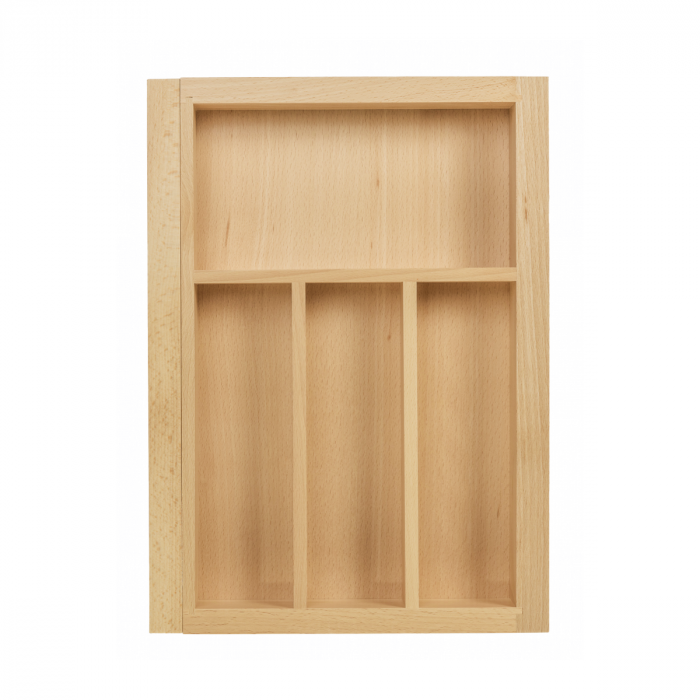 Suport organizare tacamuri Customi, extensibil 400-600 mm, pentru latime exterioara corp 450 mm, fag [2]