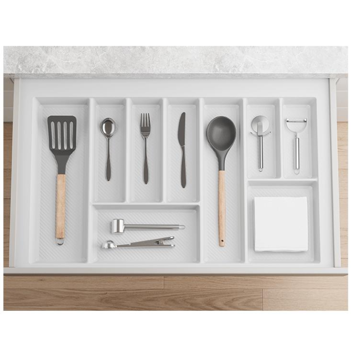 Suport organizare tacamuri Max, alb, pentru latime exterioara corp 800 mm [2]