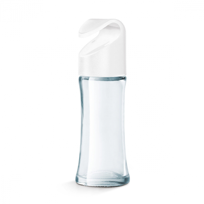Suport pentru condimente carusel Spice 8 cu 8 recipiente din sticla cu capace albe [6]