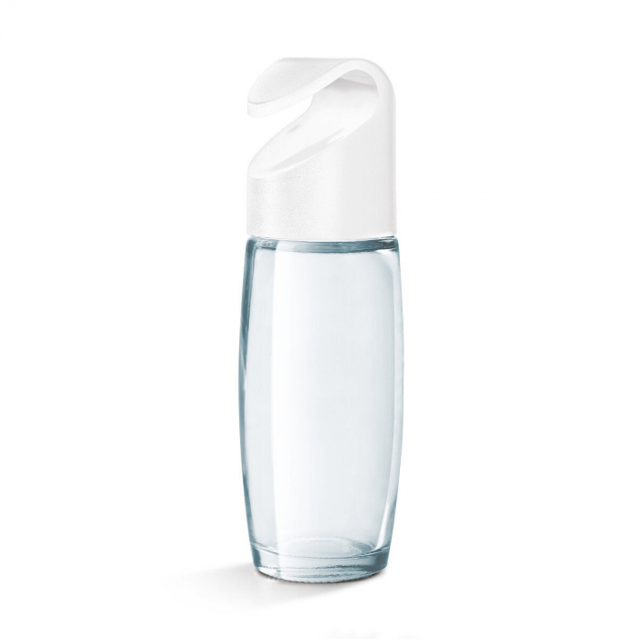 Suport pentru condimente carusel Spice 8 cu 8 recipiente din sticla cu capace albe [5]