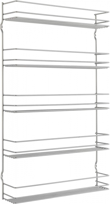 Suport pentru condimente cu 5 nivele Pepito 5, gri, 36x8x58 cm [2]