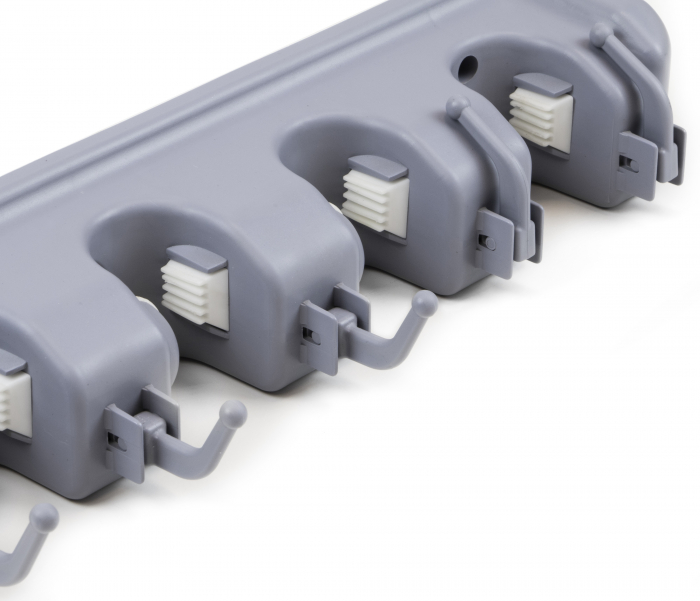 Suport pentru maturi si mop 8938821, gri, 330x62 mm [6]