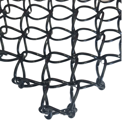 Suport pentru oale fierbinti Onda Epoxy negru 18x18 cm [4]