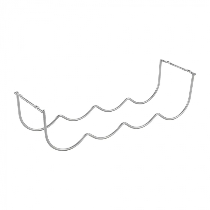Suport suspendat pentru 4 sticle My Bottle, finisaj gri, 41x13x11 cm [2]