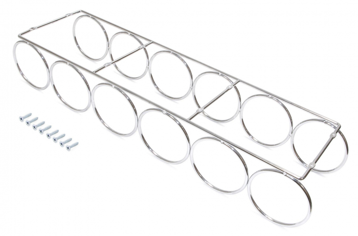 Suport suspendat pentru 6 sticle 8938211, finisaj cromat, 654x178 mm [2]