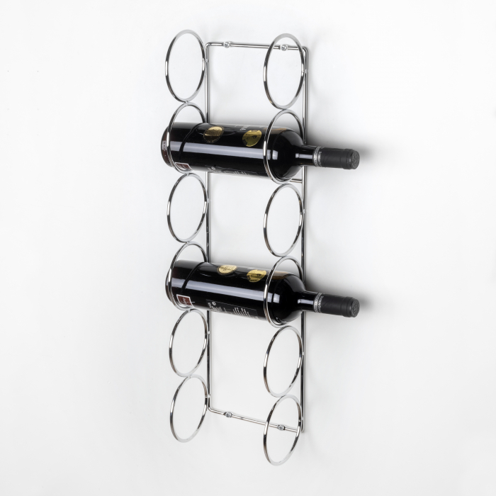 Suport suspendat pentru 6 sticle 8938211, finisaj cromat, 654x178 mm [3]