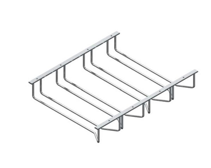 Suport suspendat pentru pahare cu picior de 90 mm, cu 4 diviziuni [2]