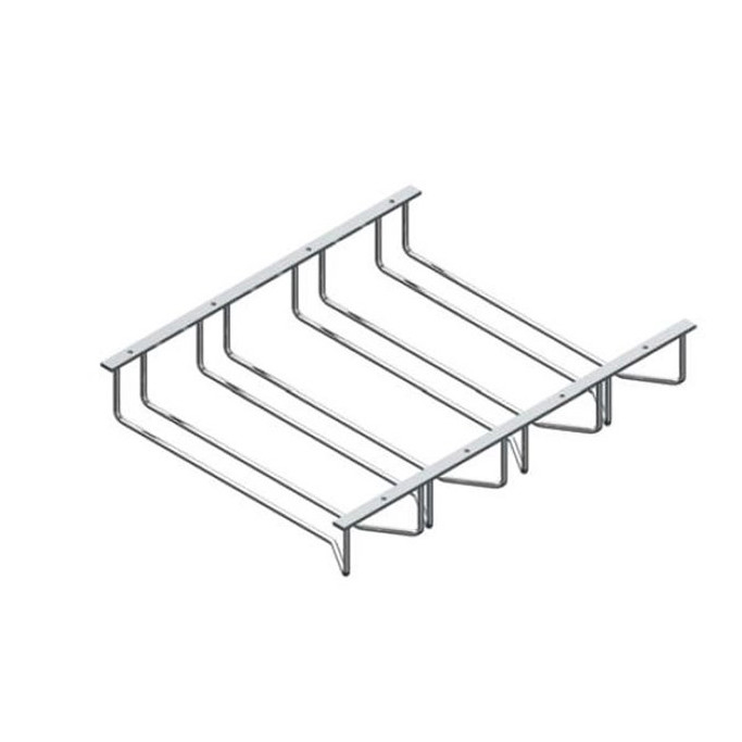 Suport suspendat pentru pahare cu picior de 70 mm, cu 4 diviziuni [4]