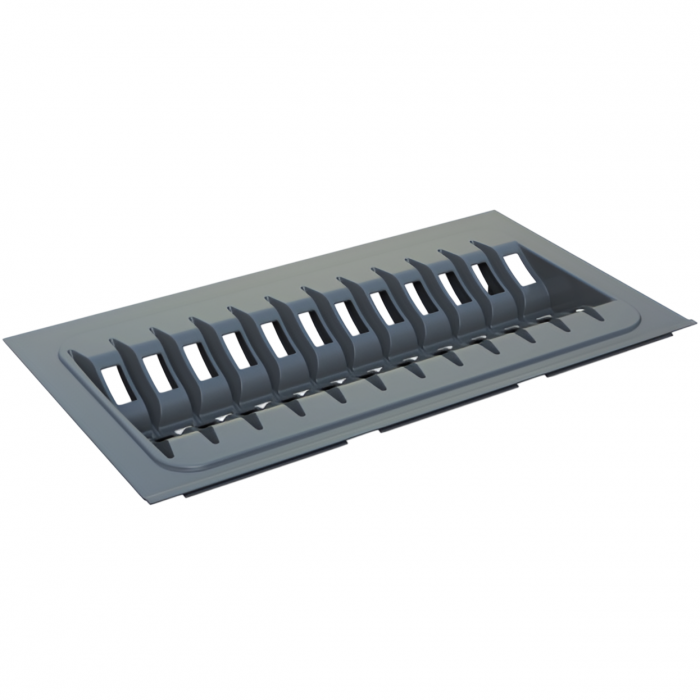 Suport modular organizare vase, antracit, 270x480x45 mm [2]