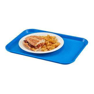 Tava servire fast food 34x24 cm, turcoaz [2]