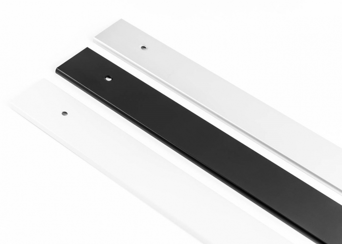 Terminatie blat 38 mm, dreapta, finisaj aluminiu, L:920 mm [4]