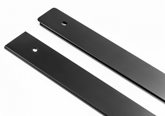 Terminatie blat 38 mm, dreapta, finisaj negru, L:920 mm [4]