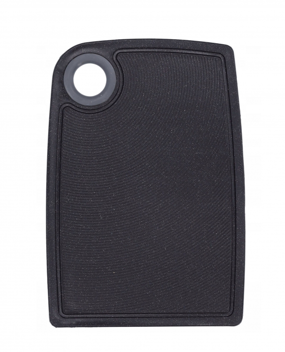 Tocator din plastic antiderapant M, negru cosmos [1]