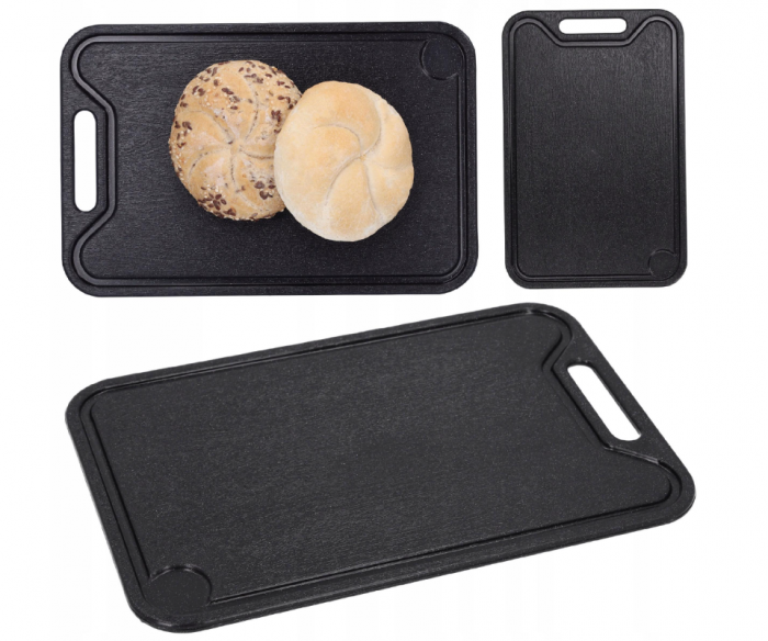 Tocator din plastic, negru cosmos, 25.5x17 cm [11]