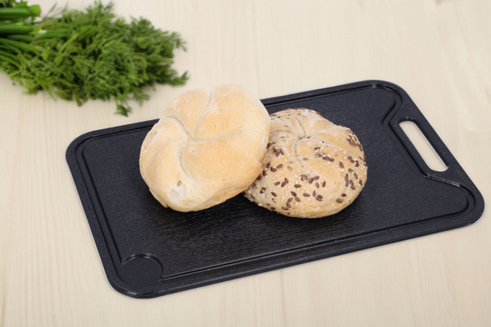 Tocator din plastic, negru cosmos, 25.5x17 cm [5]