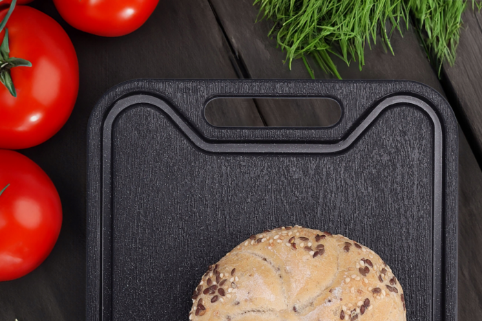 Tocator din plastic, negru cosmos, 31x19 cm [5]