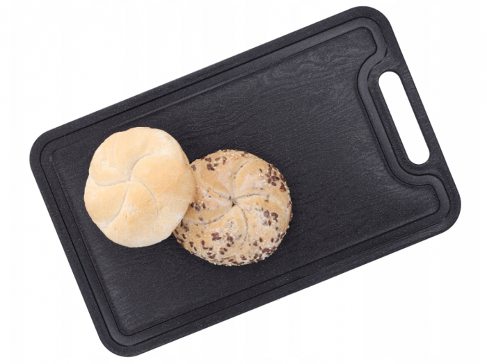 Tocator din plastic, negru cosmos, 31x19 cm [3]