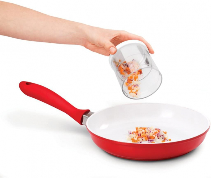 Tocator pentru legume Twist din material ABS cu lame din inox [6]