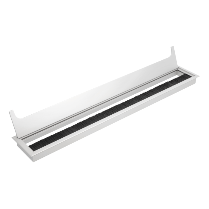 Trecere cablu Merida GTV, dreptunghiulară, aluminiu, 80 x 500 mm [2]