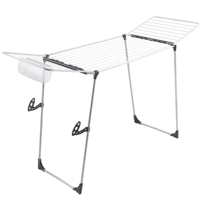 Uscator de rufe pliabil, Hurricane, argintiu, 24 m [2]