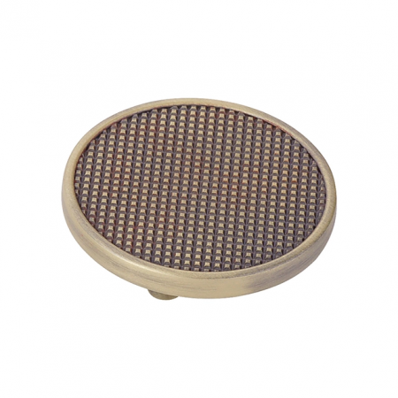 Butoni - Buton pentru mobila Selin, finisaj alama antichizata periata CB, 16 mm