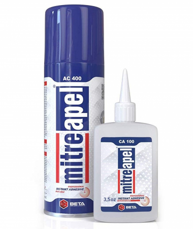 Adezivi - Adeziv cu activator Mitre Apel, 100g + 400ml