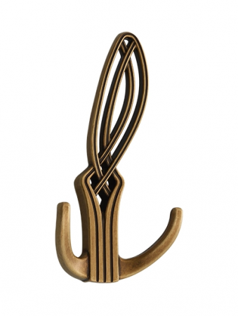 Clasice - Agatatoare cuier Anya, finisaj alama antichizata CB, 135x75x48 mm