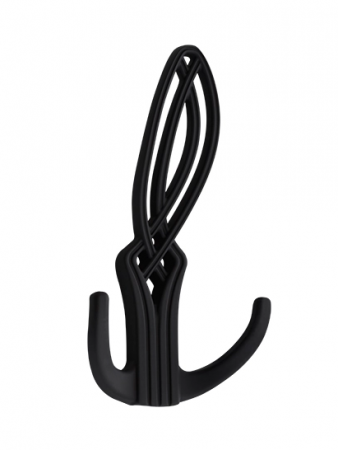 Clasice - Agatatoare cuier Anya, finisaj negru mat CB, 135x75x48 mm