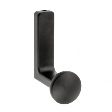 Moderne - Agatatoare cuier Arco, finisaj negru mat GT, 62.58x25x46 mm