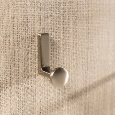 Agatatoare cuier Arco, finisaj otel periat GT, 62.58x25x46 mm [4]