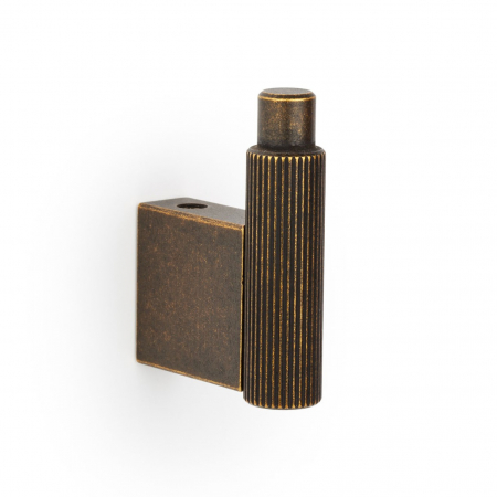 Clasice - Agatatoare cuier Arpa, finisaj alama rustica, 55x14x41 mm