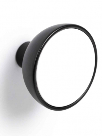 Moderne - Agatatoare cuier Bol, finisaj negru mat cu alb mat lacuit, 45x31.2 mm