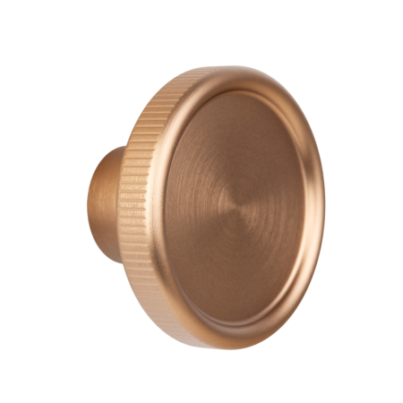 Agățători cuier - Agatatoare cuier Boto, finisaj alama cava periata, 80x45 mm