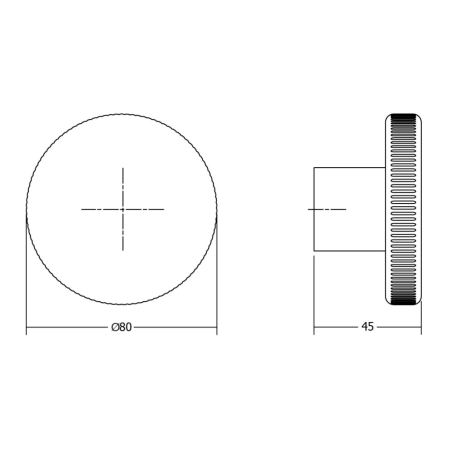 Agatatoare cuier Boto, finisaj negru periat, 80x45 mm [1]