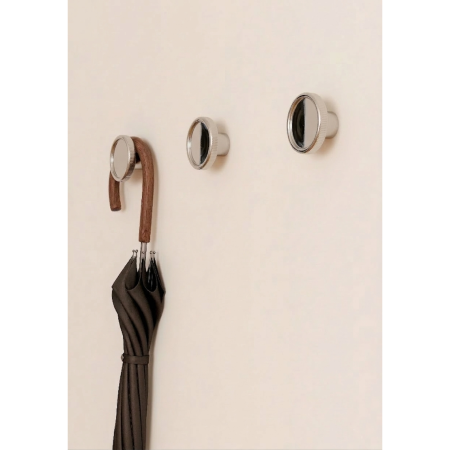 Agatatoare cuier Boto, finisaj nichel lucios, 80x45 mm [2]