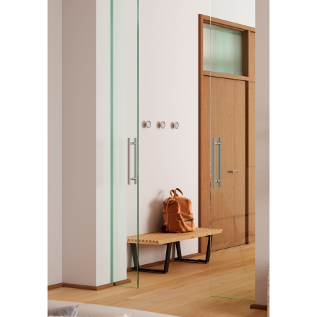 Agatatoare cuier Boto, finisaj otel inoxidabil, 80x45 mm [3]