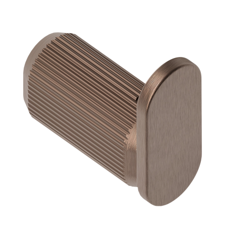 Agatatoare cuier Brooklyn, finisaj bronz periat, 15x35 mm [1]