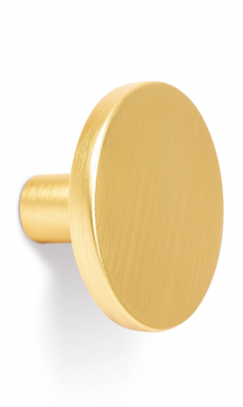 Moderne - Agatatoare cuier Como, finisaj auriu periat, 41x25 mm