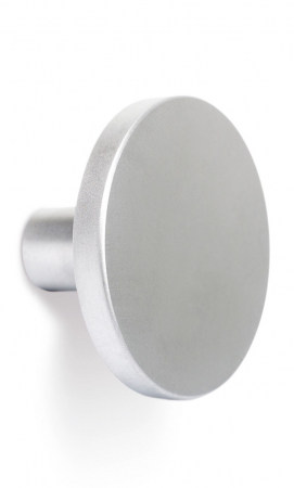 Moderne - Agatatoare cuier Como, finisaj crom mat, 41x25 mm