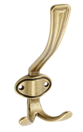 Clasice - Agatatoare cuier Coruna, finisaj alama antichizata GT, 158x66 mm