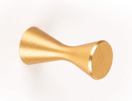 Moderne - Agatatoare cuier Diabolo, finisaj alama intunecata periata, 21,1x50 mm