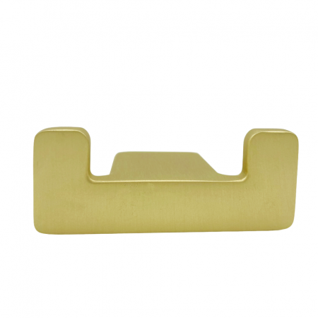 Agatatoare cuier dubla Leta, finisaj alama satin CB, 79x31x34 mm [1]