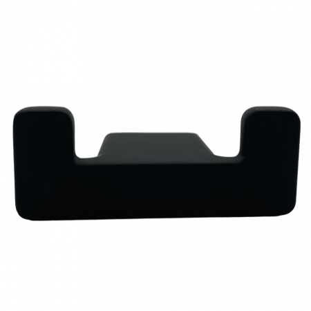 Agatatoare cuier dubla Leta, finisaj negru mat CB, 79x31x34 mm [1]