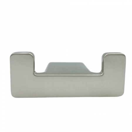 Agatatoare cuier dubla Leta, finisaj nichel satin CB, 79x31x34 mm [1]