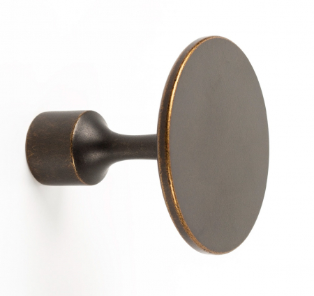 FERONERIE SI ACCESORII MOBILA - Agatatoare cuier Floid, finisaj alama antichizata, D:60 mm