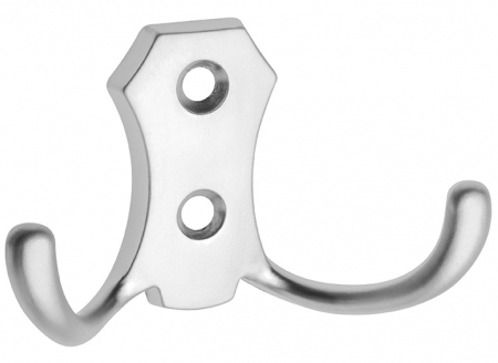 Agatatori cuier - Agatatoare cuier K24, finisaj aluminiu GT, 46x78 mm