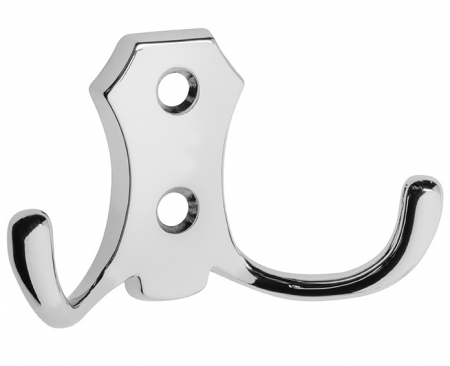 Clasice - Agatatoare cuier K24, finisaj crom lucios GT, 46x78 mm