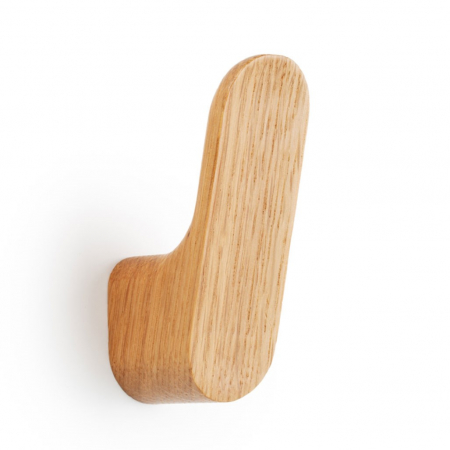 Moderne - Agatatoare cuier Luv Wood, finisaj stejar, 82.2x28x49.7 mm